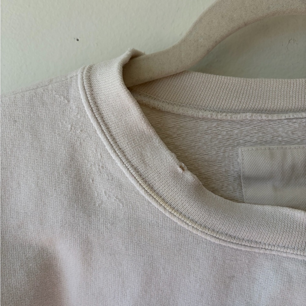RACHEL COMEY Fond Dirty White Sweatshirt Size XS / S - Picture 7 of 8
